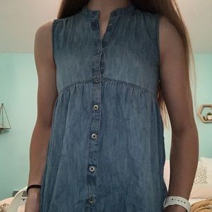 chambray tank